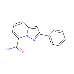 [NH]C(=O)c1cccc2cc(-c3ccccc3)nn12 ZINC000064337832