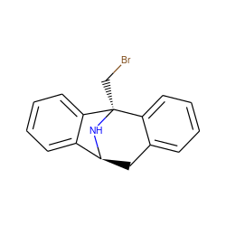 BrC[C@@]12N[C@@H](Cc3ccccc31)c1ccccc12 ZINC000026012701
