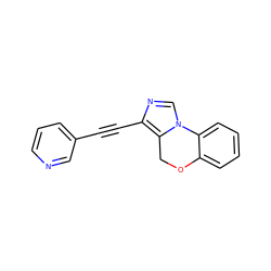 C(#Cc1ncn2c1COc1ccccc1-2)c1cccnc1 ZINC000299854638