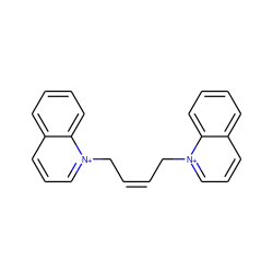 C(=C\C[n+]1cccc2ccccc21)\C[n+]1cccc2ccccc21 ZINC000071294737