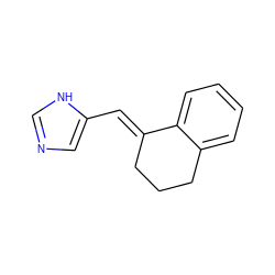 C(=C1\CCCc2ccccc21)\c1cnc[nH]1 ZINC000013535865