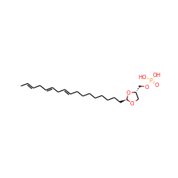 C/C=C/C/C=C/C/C=C/CCCCCCCC[C@@H]1OC[C@@H](COP(=O)(O)O)O1 ZINC000028564422