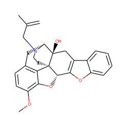 C=C(C)CN1CC[C@@]23c4c5ccc(OC)c4O[C@H]2c2oc4ccccc4c2C[C@@]3(O)[C@H]1C5 ZINC000169334685