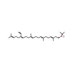 C=C/C(=C\CC/C(C)=C/CC/C=C(\C)CC/C=C(\C)CC[C@@H]1OC1(C)C)CCC=C(C)C ZINC000026847392