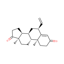 C=C[C@@H]1C[C@@H]2[C@@H]3CCC(=O)[C@]3(C)CC[C@H]2[C@]2(C)CCC(=O)C=C12 ZINC000036289268