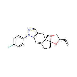 C=C[C@@H]1CO[C@]2(CCC3=Cc4c(cnn4-c4ccc(F)cc4)C[C@@]32C)O1 ZINC000028523175