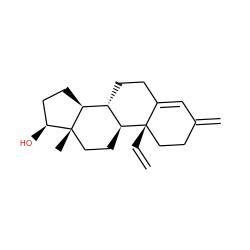 C=C[C@]12CCC(=C)C=C1CC[C@@H]1[C@@H]2CC[C@]2(C)[C@@H](O)CC[C@@H]12 ZINC000028950315