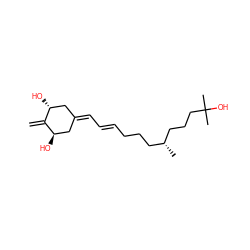 C=C1[C@H](O)CC(=C/C=C/CCC[C@@H](C)CCCC(C)(C)O)C[C@H]1O ZINC000034842827