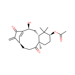 C=C1C(=O)C2=C[C@H]1CCC(=O)[C@]1(C)CC[C@H](OC(C)=O)C(C)(C)[C@H]1C[C@@H]2O ZINC000005575163