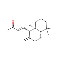 C=C1CC[C@H]2C(C)(C)CCC[C@]2(C)[C@H]1/C=C/C(C)=O ZINC000015121431