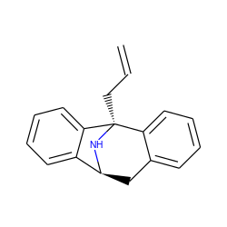 C=CC[C@@]12N[C@@H](Cc3ccccc31)c1ccccc12 ZINC000026016969