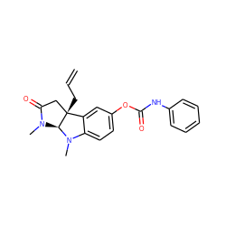 C=CC[C@]12CC(=O)N(C)[C@@H]1N(C)c1ccc(OC(=O)Nc3ccccc3)cc12 ZINC000084688401