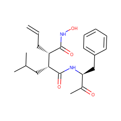 C=CC[C@H](C(=O)NO)[C@@H](CC(C)C)C(=O)N[C@@H](Cc1ccccc1)C(C)=O ZINC000026971084