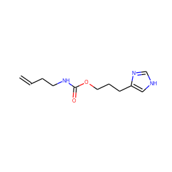 C=CCCNC(=O)OCCCc1c[nH]cn1 ZINC000071295022