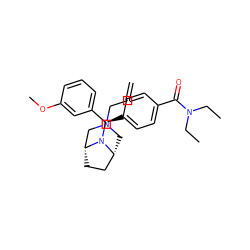 C=CCN1C[C@@H]2CC[C@H](C1)N2[C@H](c1ccc(C(=O)N(CC)CC)cc1)c1cccc(OC)c1 ZINC000117706187