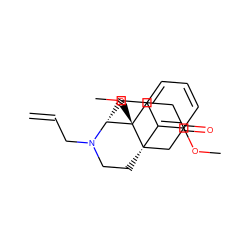 C=CCN1CC[C@]23CC(=O)CC[C@@]2(OC)[C@H]1Cc1cccc(OC)c13 ZINC000028224043