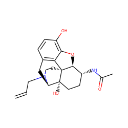 C=CCN1CC[C@]23c4c5ccc(O)c4O[C@H]2[C@H](NC(C)=O)CC[C@@]3(O)[C@H]1C5 ZINC000095555771