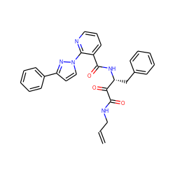 C=CCNC(=O)C(=O)[C@@H](Cc1ccccc1)NC(=O)c1cccnc1-n1ccc(-c2ccccc2)n1 ZINC000117712597