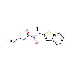 C=CCNC(=O)N(O)[C@@H](C)c1cc2ccccc2s1 ZINC000003893867