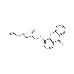 C=CCNC[C@H](O)COc1cccc2c(=O)c3ccccc3oc12 ZINC000040936195