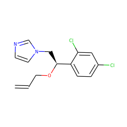 C=CCO[C@@H](Cn1ccnc1)c1ccc(Cl)cc1Cl ZINC000001532199