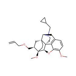 C=CCOC[C@H]1C[C@@]23CC[C@]1(OC)[C@@H]1Oc4c(OC)ccc5c4[C@@]12CCN(CC1CC1)[C@@H]3C5 ZINC000096172367