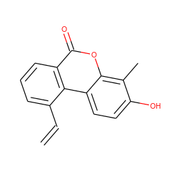 C=Cc1cccc2c(=O)oc3c(C)c(O)ccc3c12 ZINC000028571162