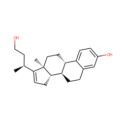 C[C@@H](CCO)C1=CC[C@H]2[C@@H]3CCc4cc(O)ccc4[C@H]3CC[C@]12C ZINC000103227097