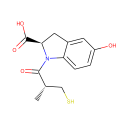 C[C@@H](CS)C(=O)N1c2ccc(O)cc2C[C@@H]1C(=O)O ZINC000028264408