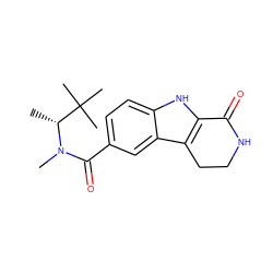 C[C@@H](N(C)C(=O)c1ccc2[nH]c3c(c2c1)CCNC3=O)C(C)(C)C ZINC000028820105