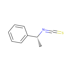 C[C@@H](N=C=S)c1ccccc1 ZINC000002508190