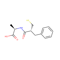 C[C@@H](NC(=O)[C@H](CS)Cc1ccccc1)C(=O)O ZINC000027861702