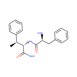 C[C@@H](c1ccccc1)[C@H](NC(=O)[C@@H](N)Cc1ccccc1)C(N)=O ZINC000096272467