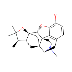 C[C@@H]1[C@H]2C[C@@]34CC[C@@]2(OC1(C)C)[C@@H]1Oc2c(O)ccc5c2[C@@]13CCN(C)[C@H]4C5 ZINC000253638080