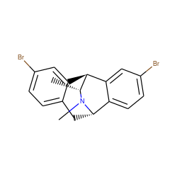 C[C@@H]1[C@H]2c3cc(Br)ccc3C[C@@H](c3ccc(Br)cc32)N1C ZINC000473235347