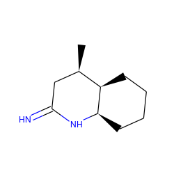 C[C@@H]1CC(=N)N[C@@H]2CCCC[C@H]12 ZINC000003826098