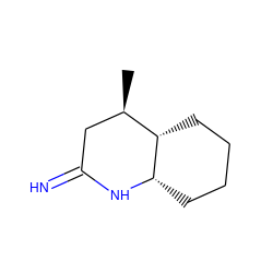 C[C@@H]1CC(=N)N[C@H]2CCCC[C@H]21 ZINC000004634582