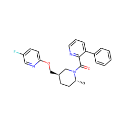 C[C@@H]1CC[C@@H](COc2ccc(F)cn2)CN1C(=O)c1ncccc1-c1ccccc1 ZINC000096175604