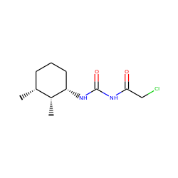 C[C@@H]1CCC[C@H](NC(=O)NC(=O)CCl)[C@@H]1C ZINC000003887962