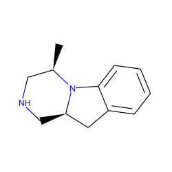 C[C@@H]1CNC[C@@H]2Cc3ccccc3N21 ZINC000028459390