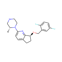 C[C@@H]1CNCCN1c1ccc2c(n1)[C@@H](OCc1cc(F)ccc1F)CC2 ZINC000036520297