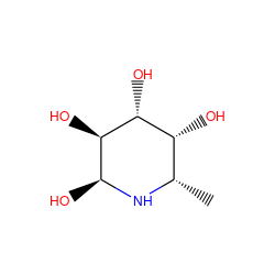 C[C@@H]1N[C@@H](O)[C@@H](O)[C@H](O)[C@@H]1O ZINC000028570147