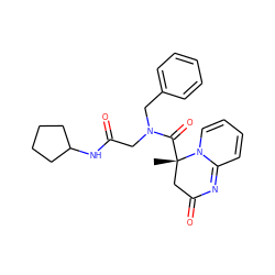 C[C@]1(C(=O)N(CC(=O)NC2CCCC2)Cc2ccccc2)CC(=O)N=C2C=CC=CN21 ZINC000004967416