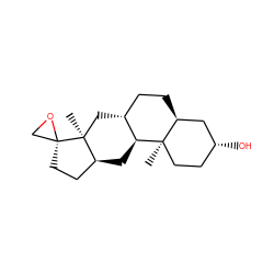 C[C@]12C[C@@H]3CC[C@H]4C[C@H](O)CC[C@@]4(C)[C@H]3C[C@H]1CC[C@@]21CO1 ZINC001772634127