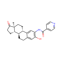 C[C@]12CC[C@@H]3c4cc(NC(=O)c5ccncc5)c(O)cc4CC[C@H]3[C@@H]1CCC2=O ZINC000139372129