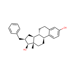 C[C@]12CC[C@@H]3c4ccc(O)cc4CC[C@H]3[C@@H]1C[C@H](Cc1ccccc1)[C@@H]2O ZINC000013835231