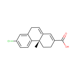 C[C@]12CCC(C(=O)O)=CC1=CCc1cc(Cl)ccc12 ZINC000000006410