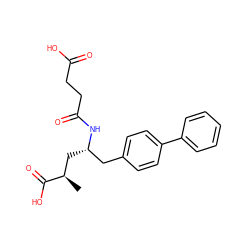 C[C@H](C[C@@H](Cc1ccc(-c2ccccc2)cc1)NC(=O)CCC(=O)O)C(=O)O ZINC000001536201