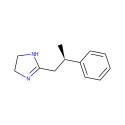 C[C@H](CC1=NCCN1)c1ccccc1 ZINC000013520050