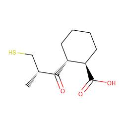 C[C@H](CS)C(=O)[C@@H]1CCCC[C@H]1C(=O)O ZINC000026576021